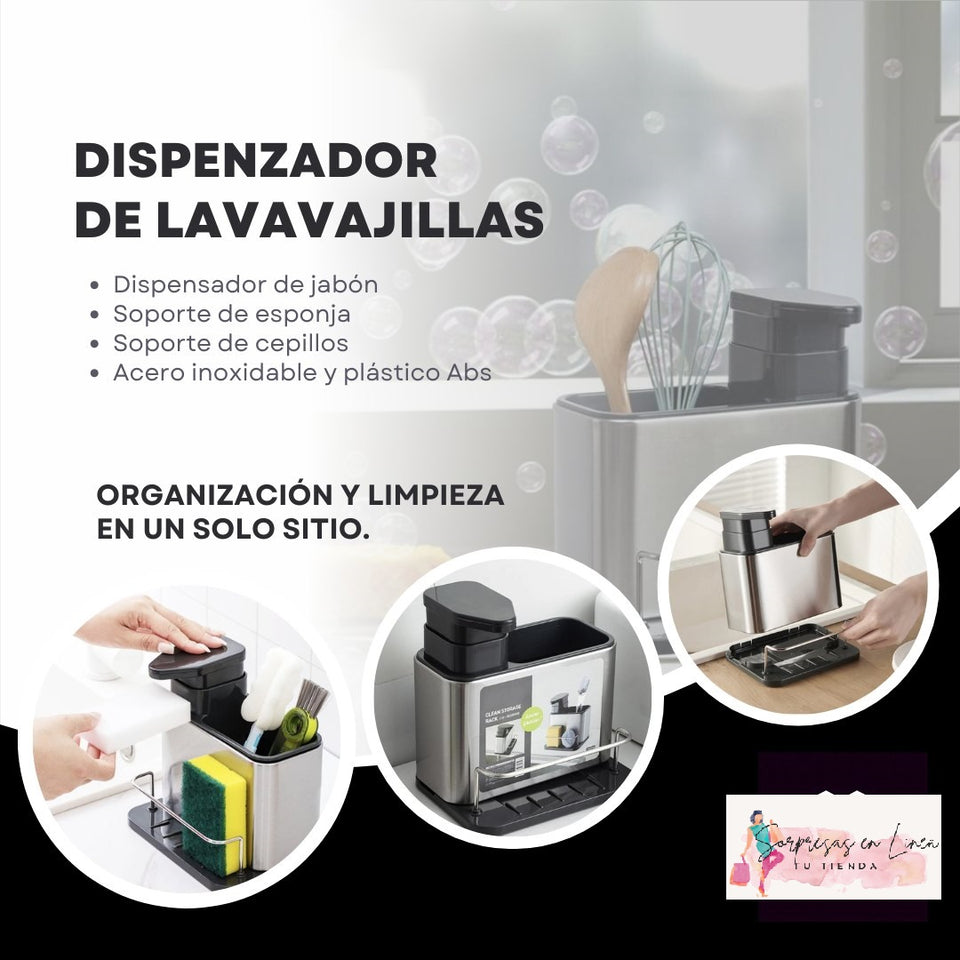 DISPENSOR LAVAVAJILLA 3 EN 1